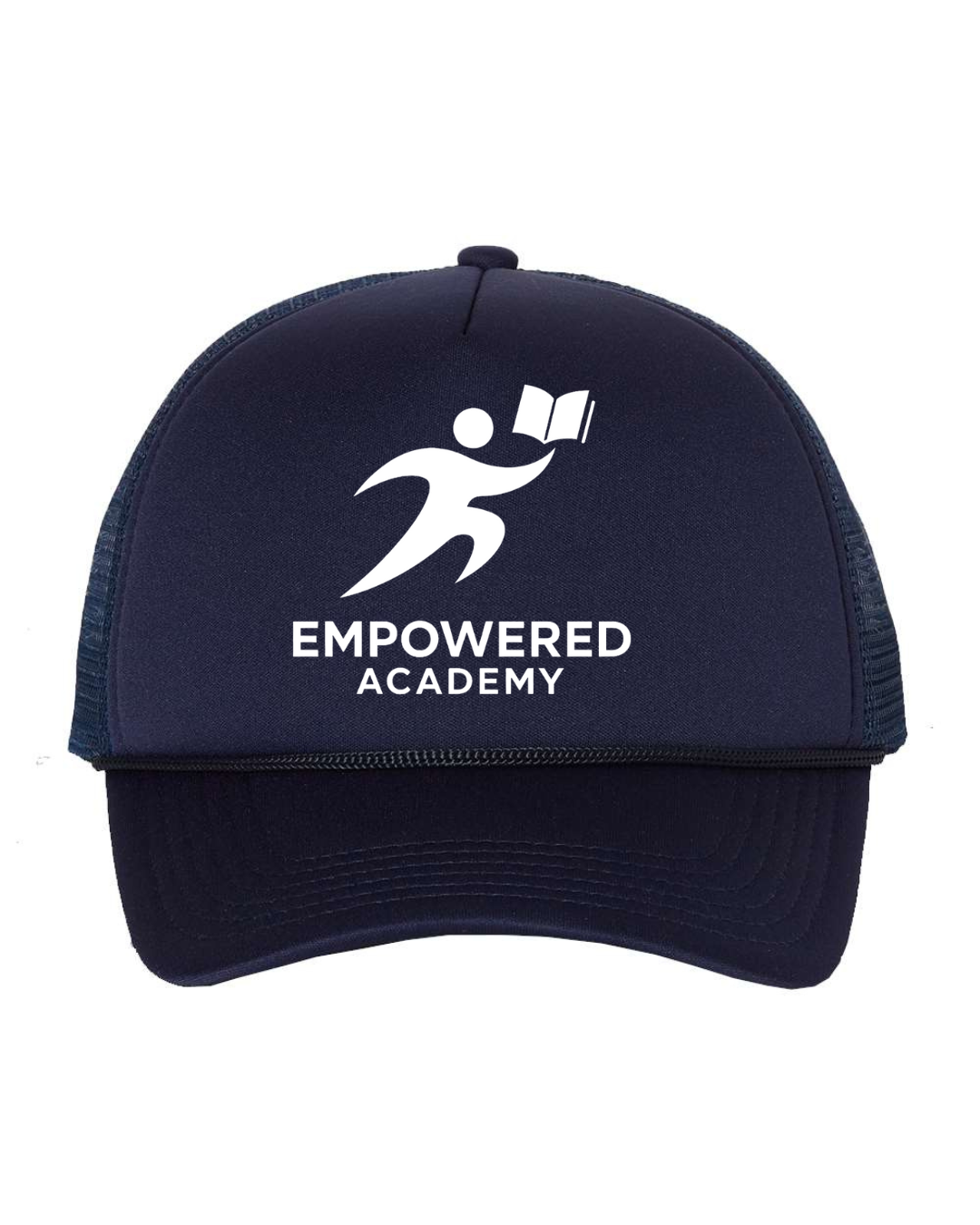 Empowered Academy Navy Trucker Hat
