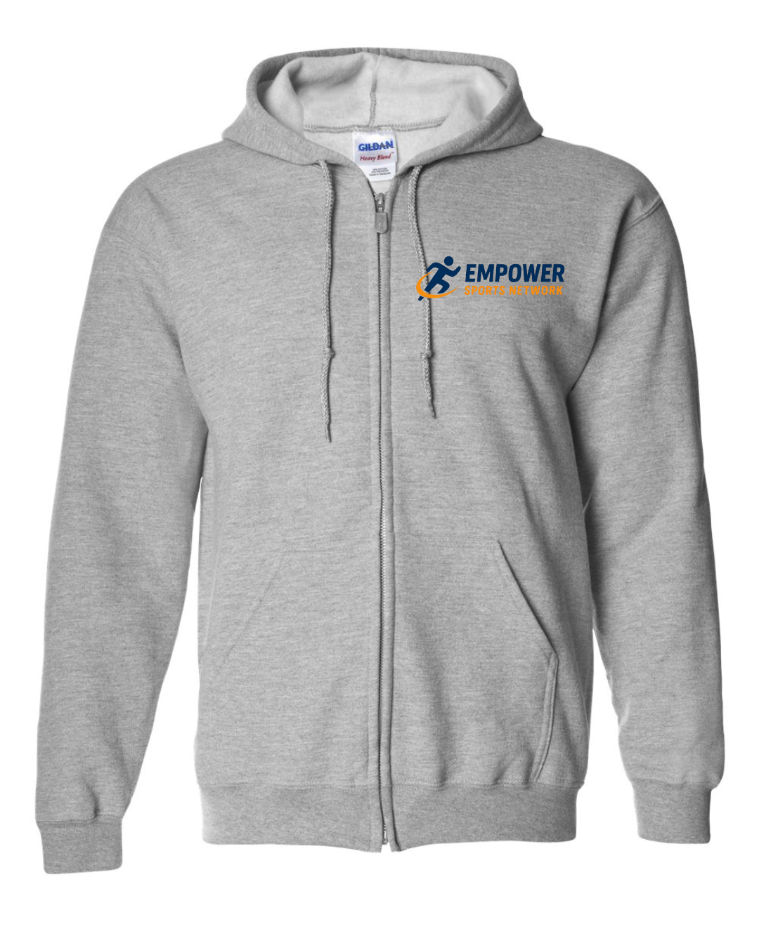 Empower Sports Network Zip-Up Cotton Sweatshirt