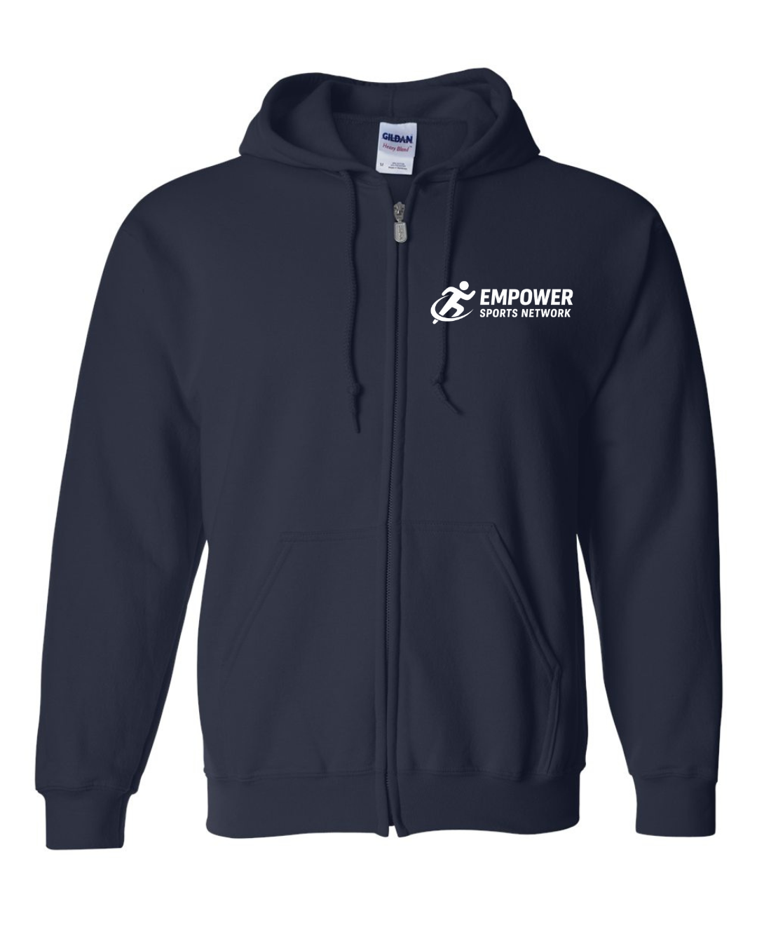 Empower Sports Network Zip-Up Cotton Sweatshirt