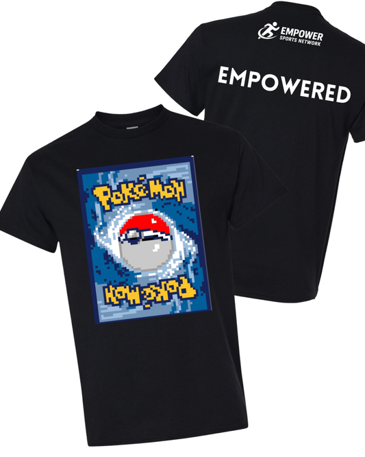 Empower Poke Cotton Blend Graphic T-Shirt