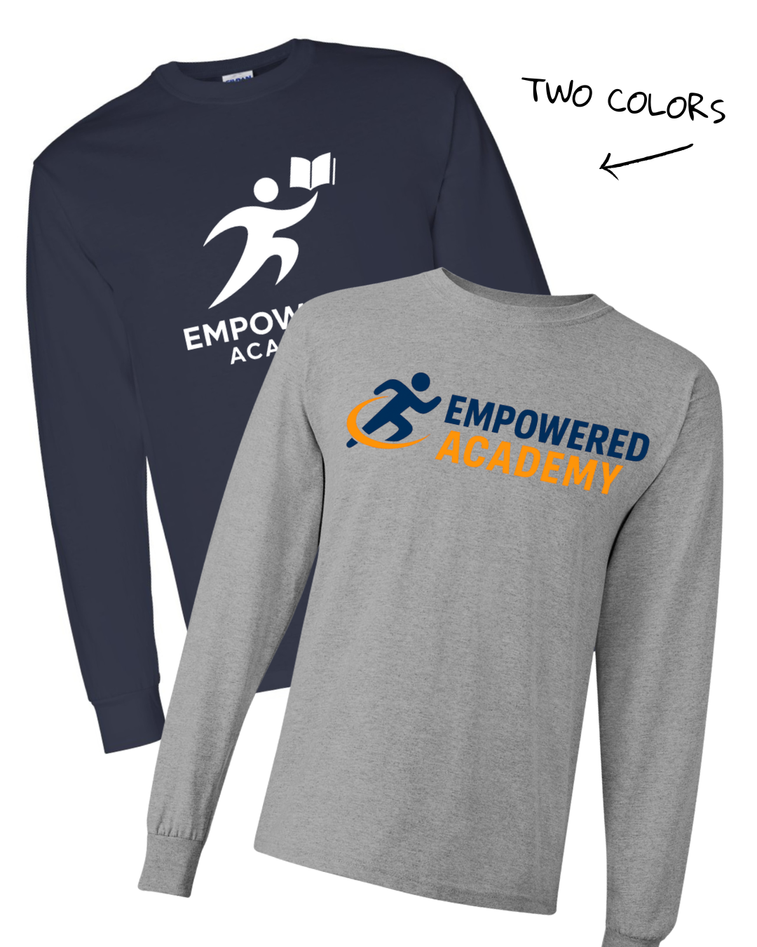 Empowered Academy Long Sleeve Cotton T-Shirt